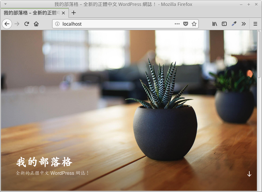 WordPress: 預設主題